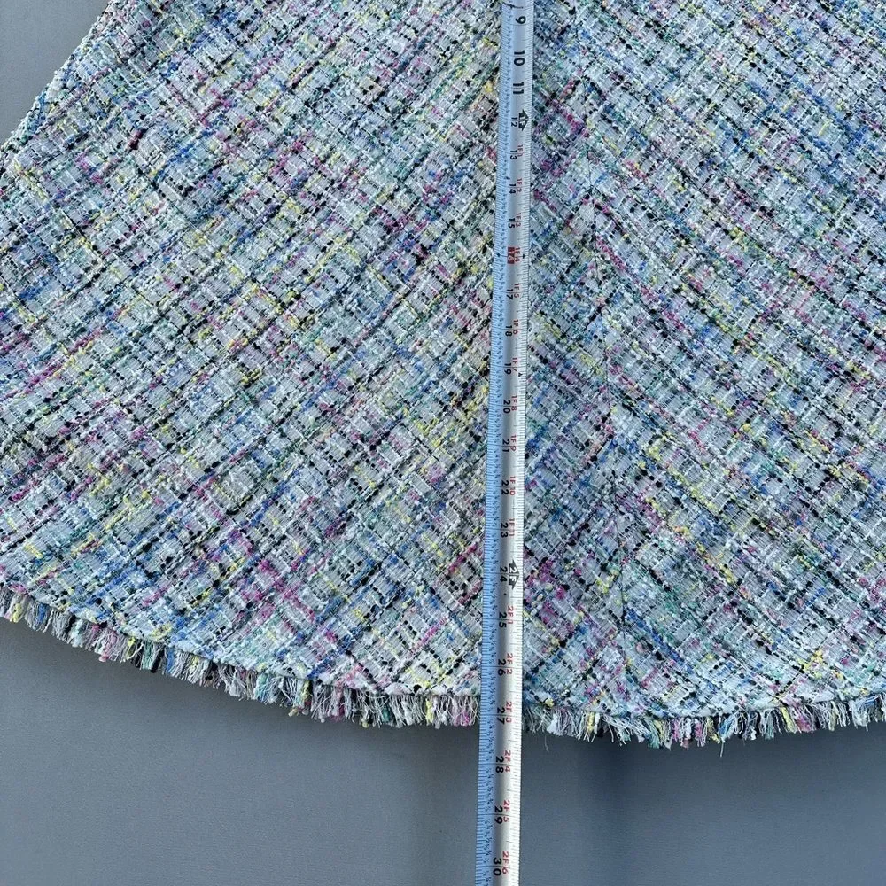 Worthington Pastel Tweed A-Line Skirt